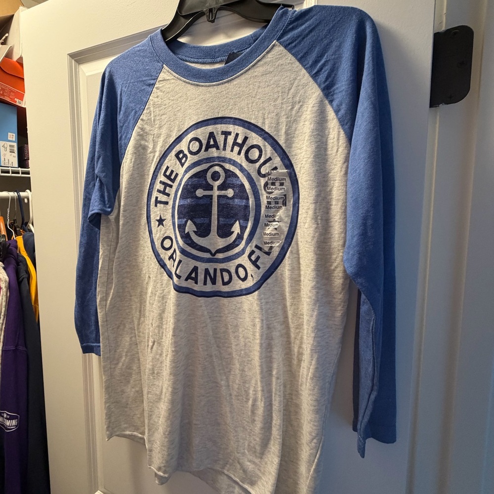 Boathouse Botique Orlando Long Sleeve Shirt - Blue/White